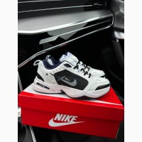 Nike Air Monarch Travel White Navy Black кроссовки мужские 41, 42, 43, 44, 45, 46