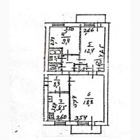 Продаж 3-к квартира Київ, Дарницький, 58000 $