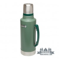 Термос Stanley Classic Vacuum Bottle 1, 9L - Hammertone Green