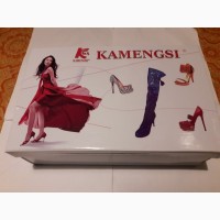 Босоножки на каблуке. KAMENGSI. Чёрные