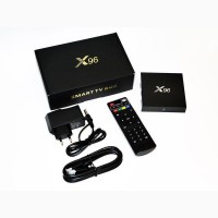 Смарт тв приставка TV Box smart X96 Android 6.0 WiFI