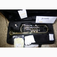 Нова вентельна педальна Труба Levante Stagg LV-TR4605 золото Trumpet