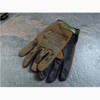 Тактические перчатки Mechanix mpact олива