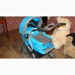 Продам коляску б/у CHICCO TECH 6 WD 2 в 1