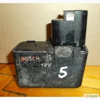 5 Аккумулятор Bosch 12V 1, 2Ah (2 607 335 108)