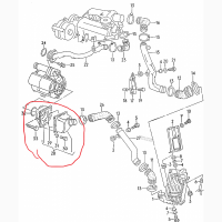 VAG 535145752, Ресивер компресора Фолькс 1.8, PG, ориг. G60