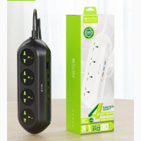 Мережевий фільтр BAVIN 22.5W Порти Type C - 22.5W USB - 22.5W USB - 12W USB - 12W 4 універ