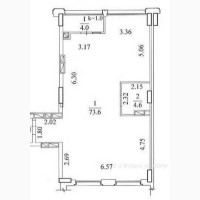 Продаж 3-к квартира Дніпро, Центральний, 74000 $