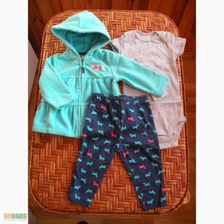 Флисовые комплекты Carters малышкам