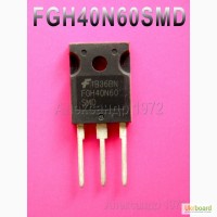 Продам FGH40N60SMD, 600V, 40A транзисторы для сварочных инверторов