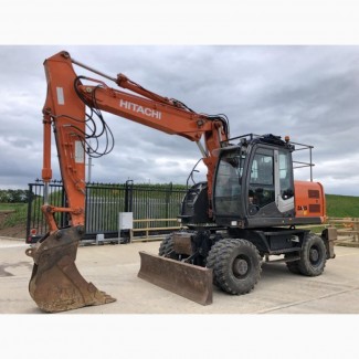 Колесный экскаватор Hitachi ZX 140 W-3. Колесный экскаватор б/у