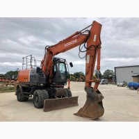 Колесный экскаватор Hitachi ZX 140 W-3. Колесный экскаватор б/у