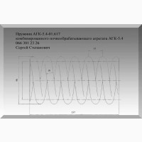 Пружина АГК-5.4-01.617