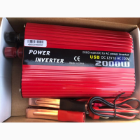 Преобразователь Автомобильный Инвертор 12v 220v 2000w Інвертор Wimpex POWER INVERTER авто