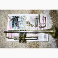 Труба Trumpet музична помпова Festival Amati Kraslice продаю золотиста