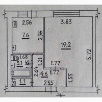 Продаж 1-к квартира Луцьк, 33000 $