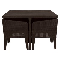 Комплект садовой мебели Columbia Dining Set 5 Pcs Нидерланды Allibert, Keter для дома