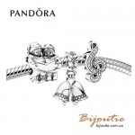 Оригинал Pandora шарм рождественские колокольчики 791230