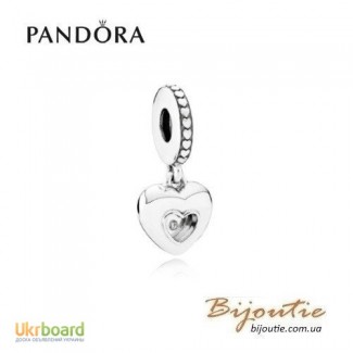 PANDORA клубный шарм 792092D серебро 925