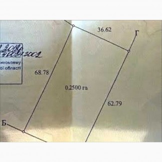 Продаж ділянка під житлову забудову Бучанський, Бобриця, 68750 $