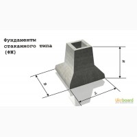 Фундаменты стаканного типа