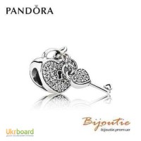 Оригинал PANDORA шарм ключ к сердцу 791429CZ