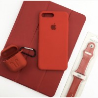 Силиконовый чехол для наушников silicon case Airpods защита наушников от пыли падения