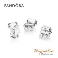 PANDORA Шарм-подвеска ―бобби бот #797551EN12 оригинал