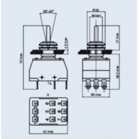 Тумблер ПТ3-40В