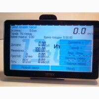 Tenex – автомобильный GPS навигатор с таксометром и свежайшими картами