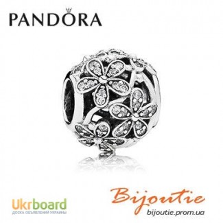 Шарм ромашки PANDORA 8213; бусина 791492CZ