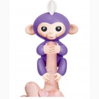 Оригинал. Интерактивные обезьянки Fingerlings на палец WowWee