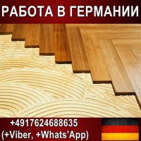 Гeрмания. Прямой работодатeль. Нeтто 2000 Eur/мeс. Укладка паркeта