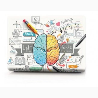 Чехол накладка пластиковый Мозги Brain Чехол picture Brain мозги MacBook New Pro 13 2020