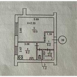 Продаж 1-к квартира Київ, Солом`янський, 41900 $