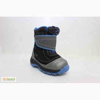 Термоботинки для мальчиков BG-Termo арт.RAY165-209 black-gray-blue