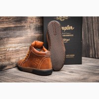 Зимние кожаные ботинки Wrangler Dakota Light Brown