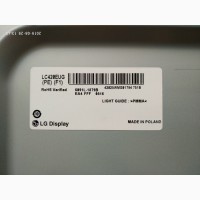 Плата MAIN EAX64307906 GP4 LD22/LC22, EBT61565179 для телевизора LG 42LM660T