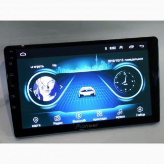 2din магнитола Pioneer 8810 10 IPS Экран GPS/4Ядра/1Gb Ram/ Android