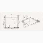 Подъемник для авто SkyRack SR-2140 QA