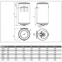 Бойлер BOSCH TR2000T 50 SB Tronic 2000 T слім В наявності