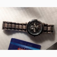 Годинник наручний Patek Philippe Geneve Silver Black, на батарейку, стрілочний, сталь