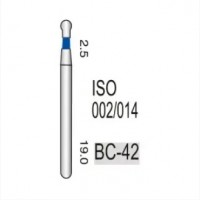 Стоматологические алмазные фрезы боры BC-42 ApogeyDental 5 шт/уп в мягкой упаковке