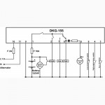 DATAKOM DKG-155 модуль ручного запуска