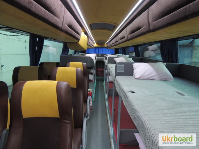 Автобус с лежачими местами фото