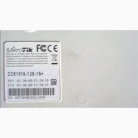 Продам маршрутизатор Mikrotik CCR1016-12S-1S