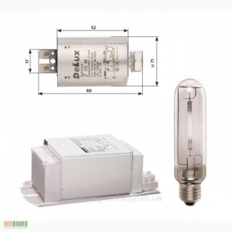 Натриевая лампа ДНаТ 600вт в комплекте с балластом и ИЗУ для теплиц