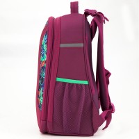 Рюкзак школьный каркасный Kite Flowery K18-703M-2 для девочки