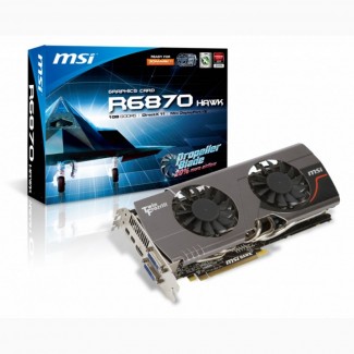 Карта для игр MSI R6870 Hawk 1GB