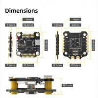 Політний контролер SpeedyBee F405 V3 ESC 50A 3-6s BLHeli_S 4в1